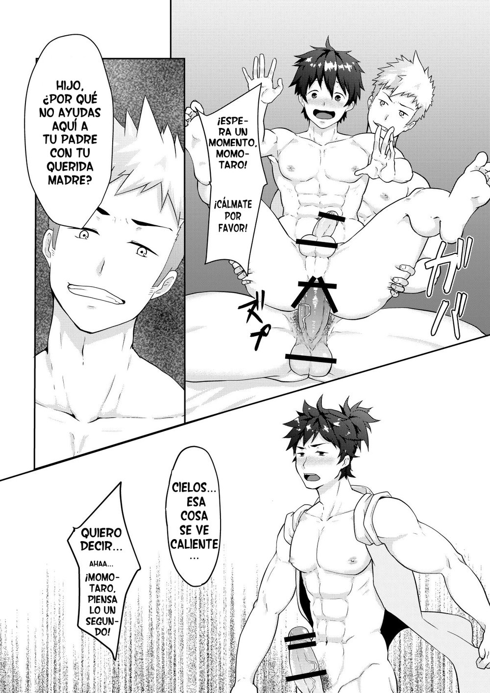 El Cuento de Momotaro - Yaoi Comic porno