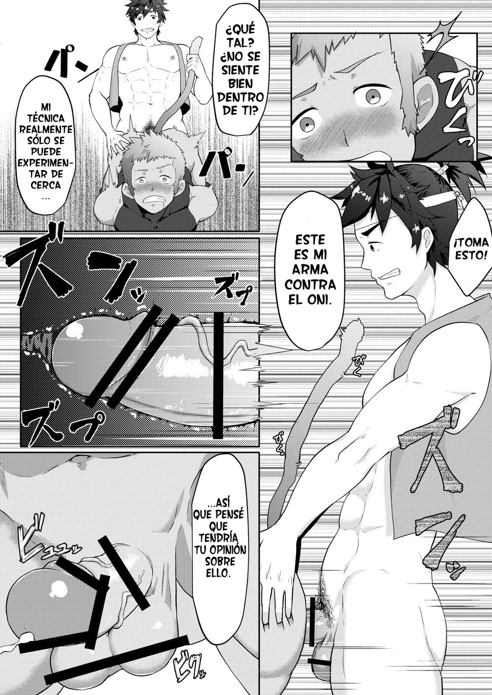 El Cuento de Momotaro - Yaoi Comic porno