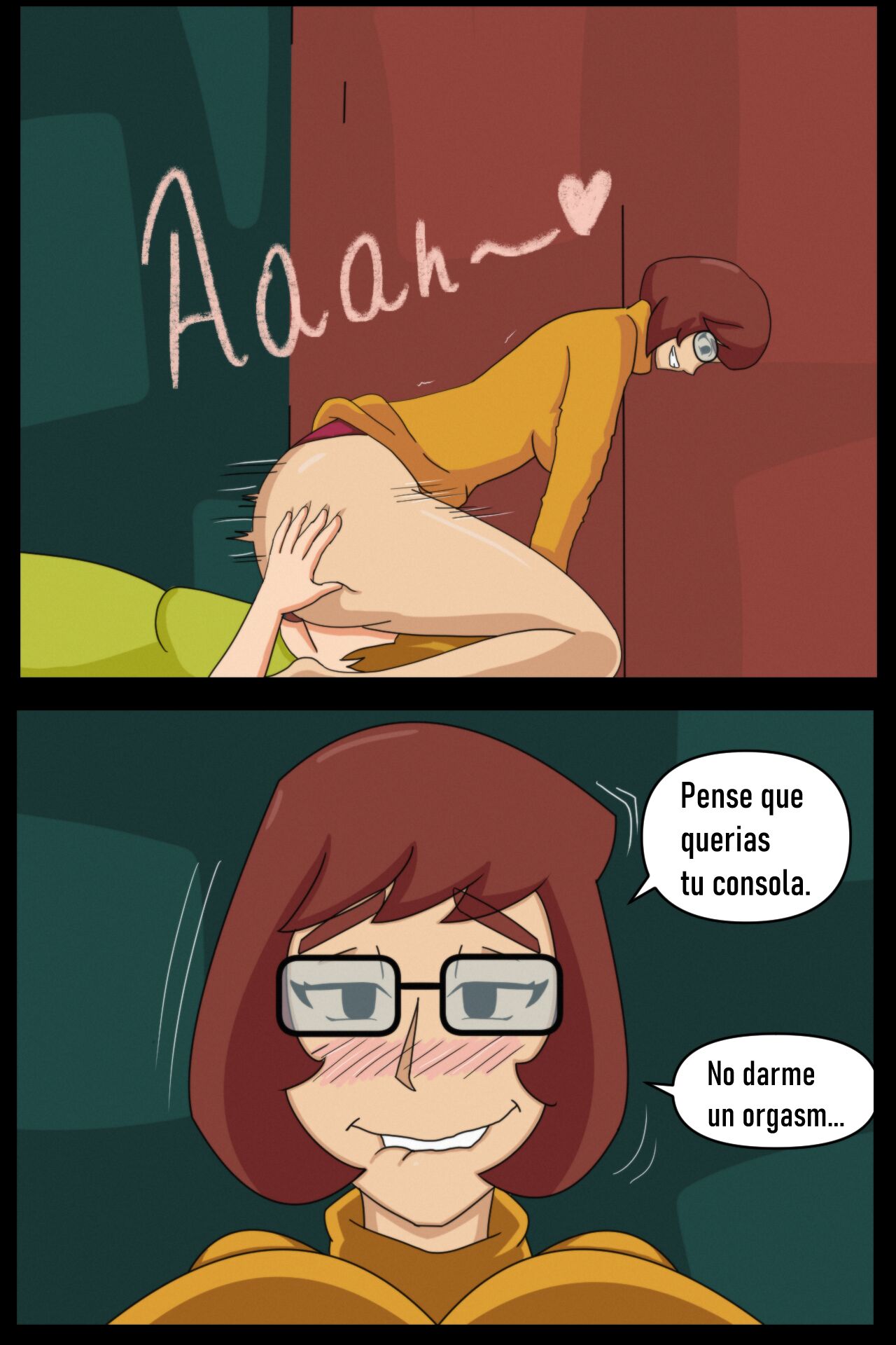 El Misterio de la Consola Perdida Comic porno