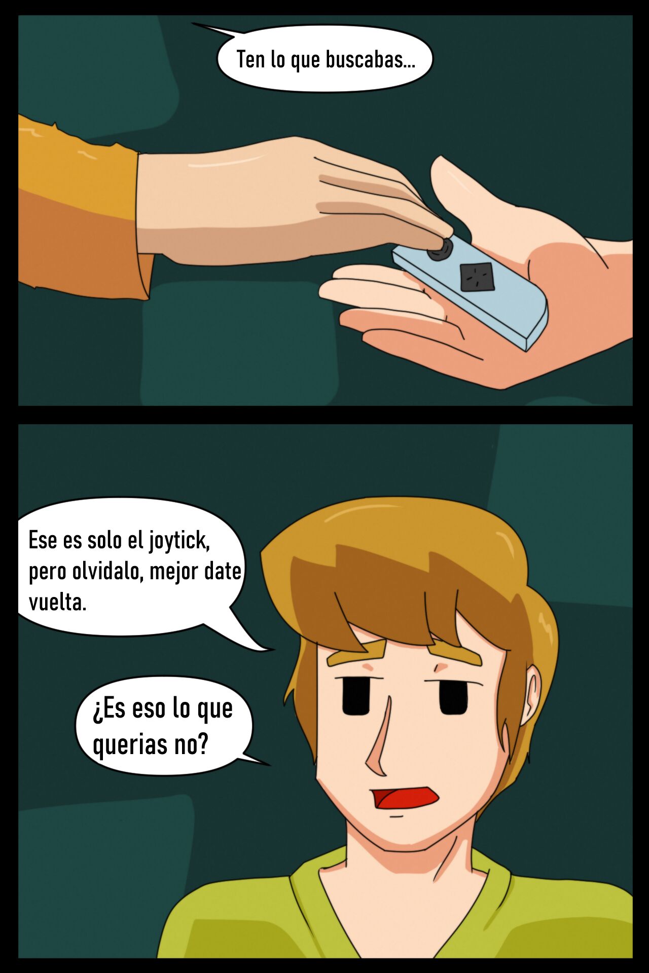 El Misterio de la Consola Perdida Comic porno