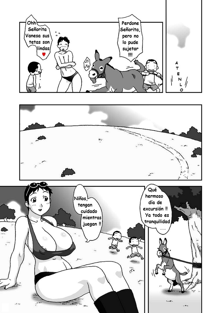 El burro enamorado manga zoofilia Comic porno