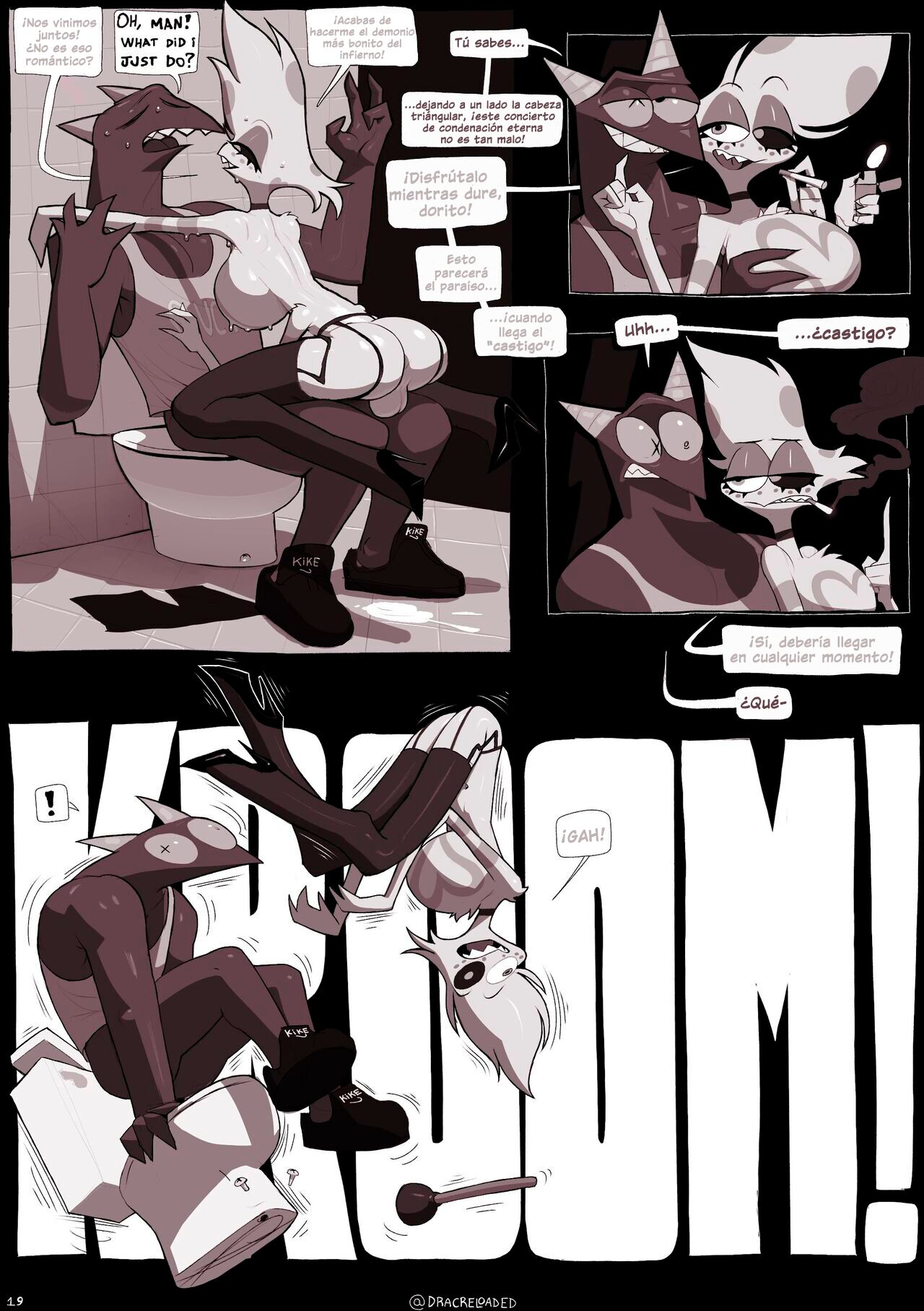 Falling Down Comic porno