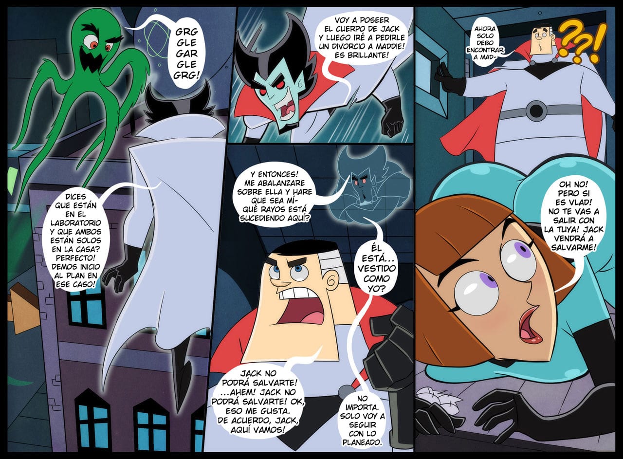 Fanny Phantom - Culona siendo penetrada Comic porno