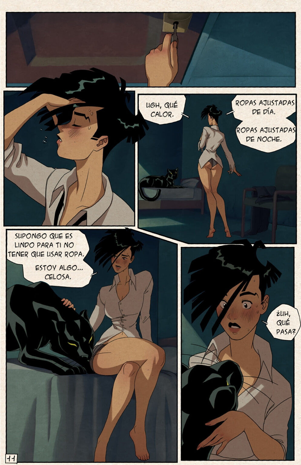 Feline Fascination Comic porno