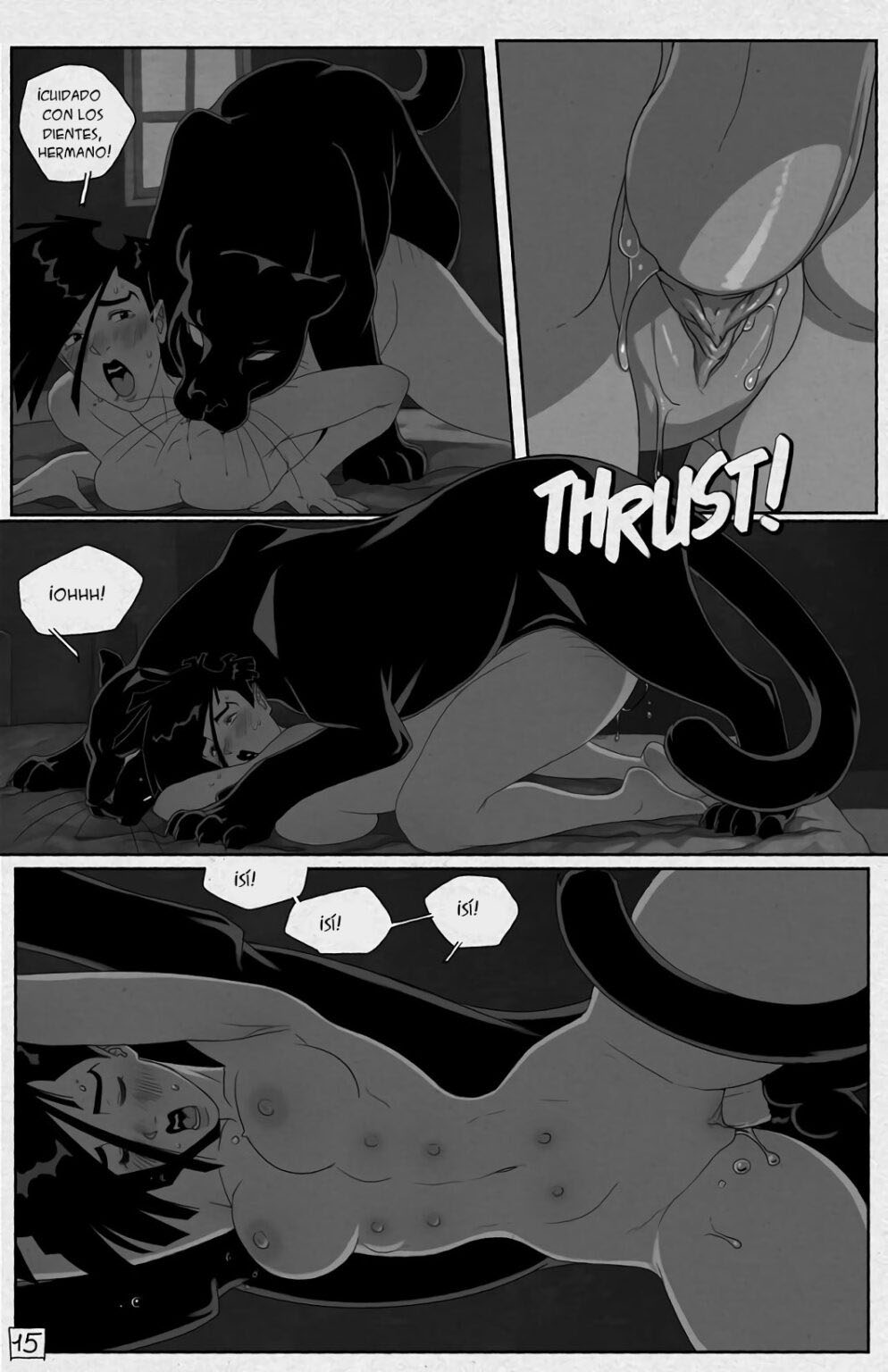 Feline Fascination Comic porno