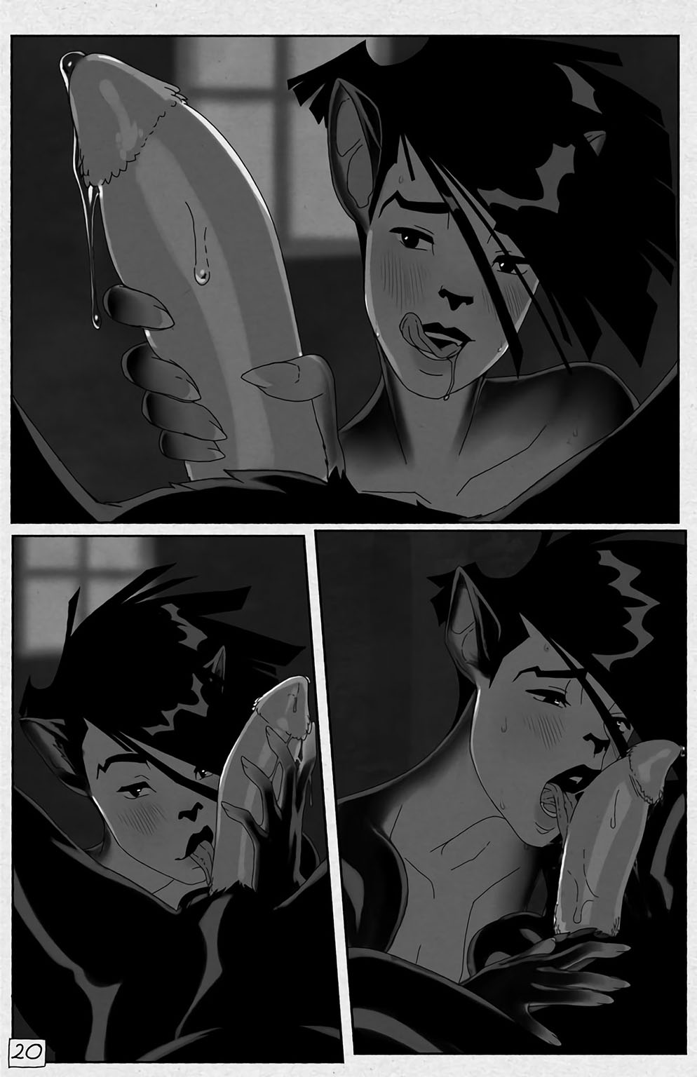 Feline Fascination Comic porno