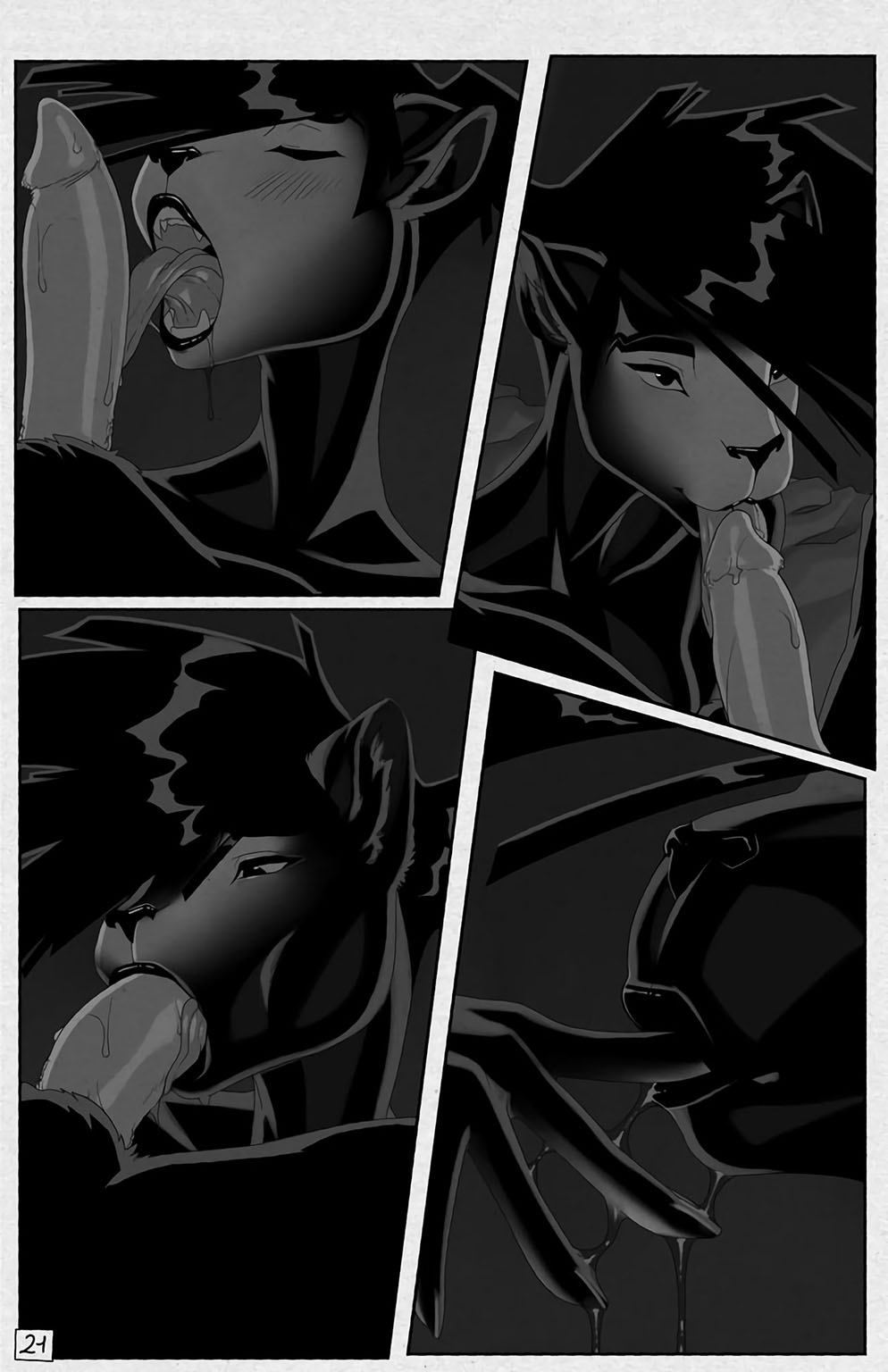 Feline Fascination Comic porno