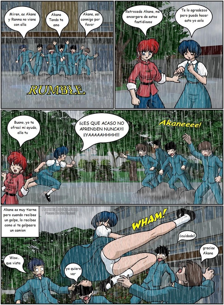 For love of a girl side ranma Comic porno