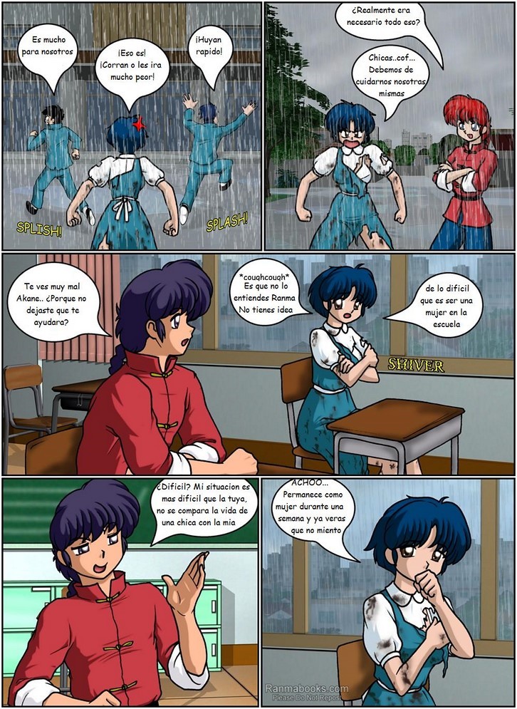 For love of a girl side ranma Comic porno