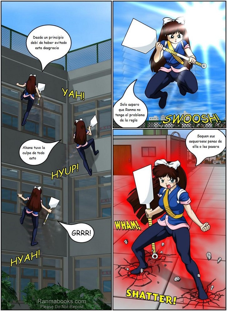 For love of a girl side ranma Comic porno