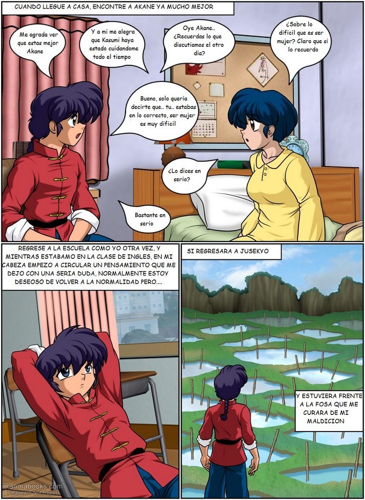 For love of a girl side ranma Comic porno