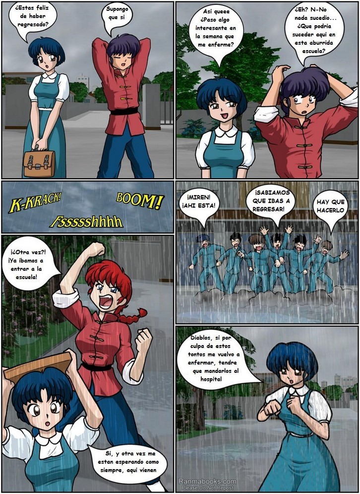 For love of a girl side ranma Comic porno