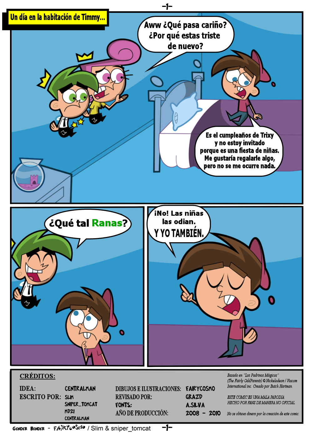 Gender Bender 1 Comic porno