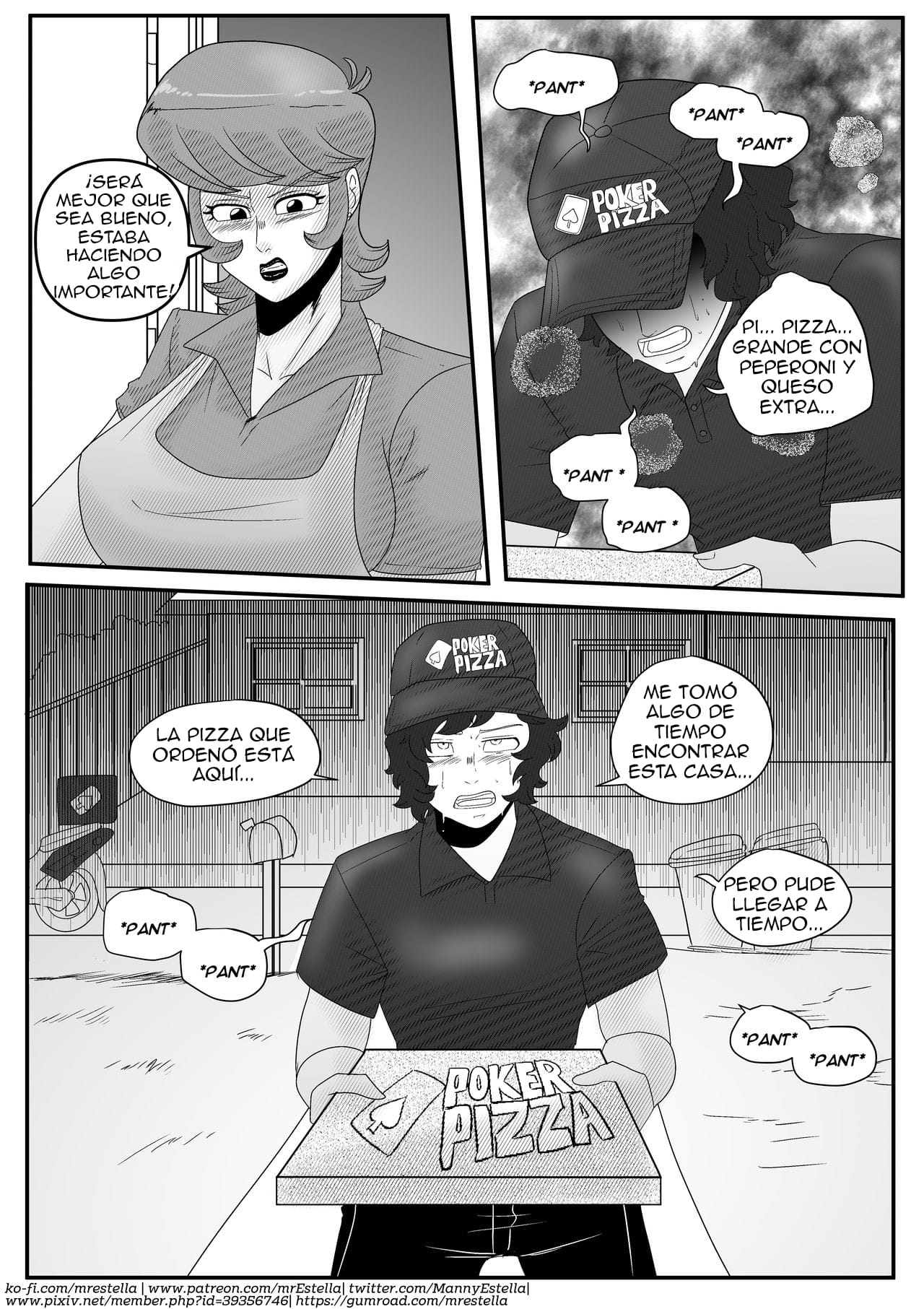 Hot Delivery Comic porno