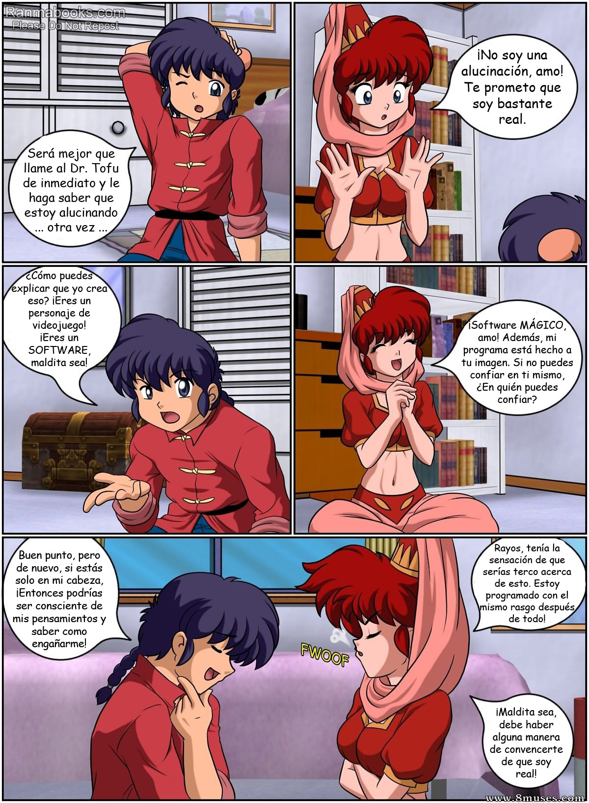 I Dream of Ranma-chan Comic porno