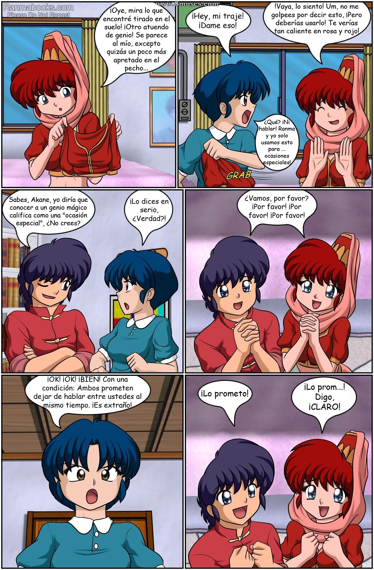 I Dream of Ranma-chan Comic porno