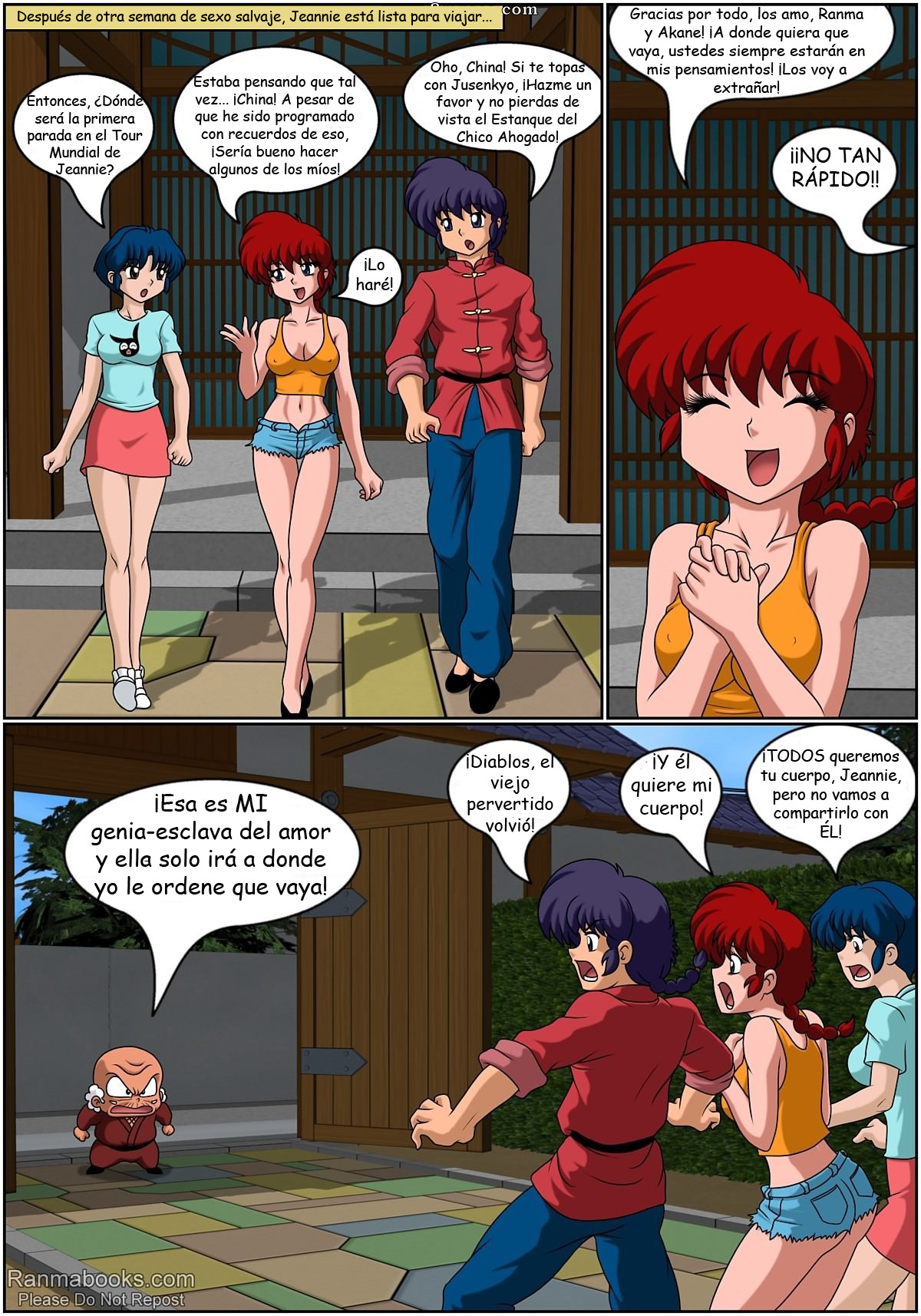 I Dream of Ranma-chan Comic porno