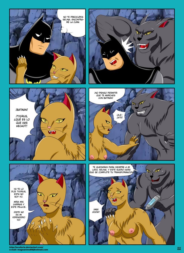 Instintos Felinos Comic porno