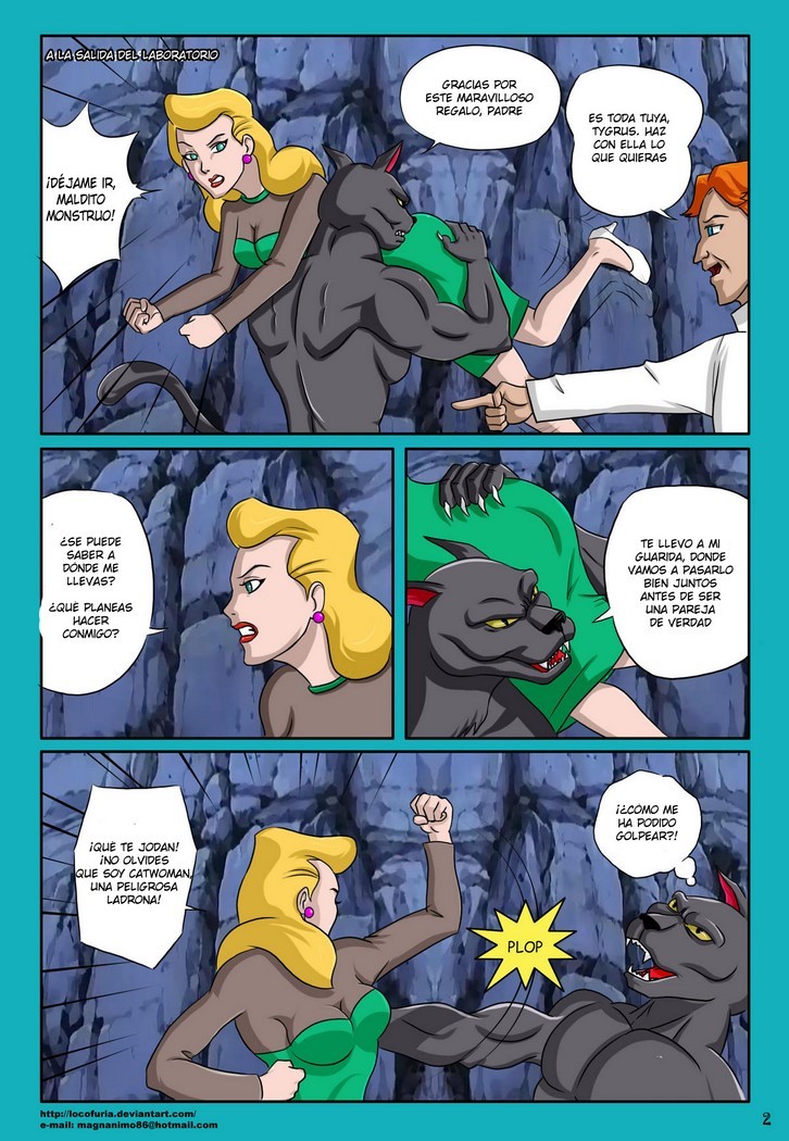 Instintos Felinos Comic porno