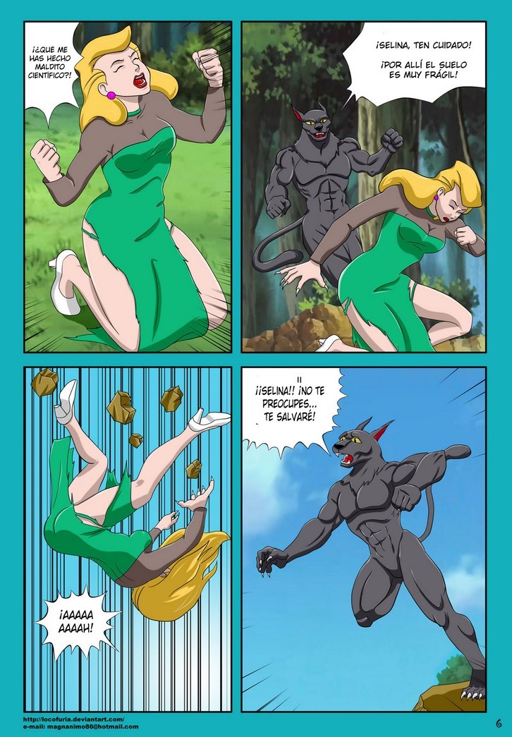 Instintos Felinos Comic porno
