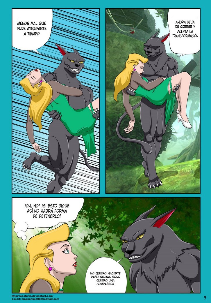 Instintos Felinos Comic porno