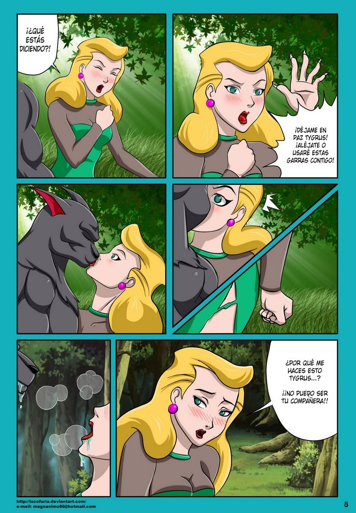 Instintos Felinos Comic porno