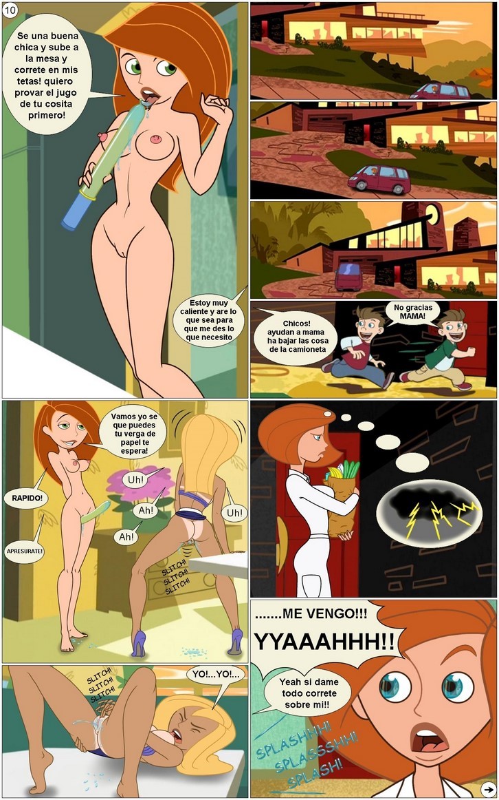 Kim Possible Como seducir una agente secreta Comic porno