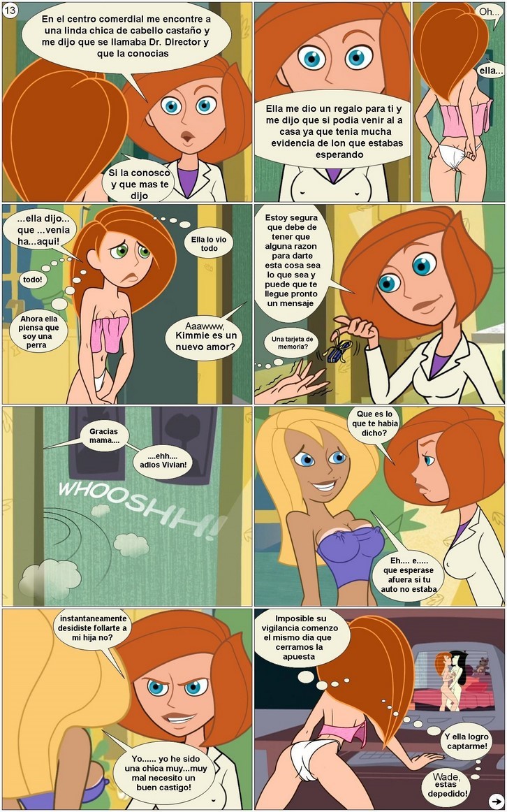 Kim Possible Como seducir una agente secreta Comic porno