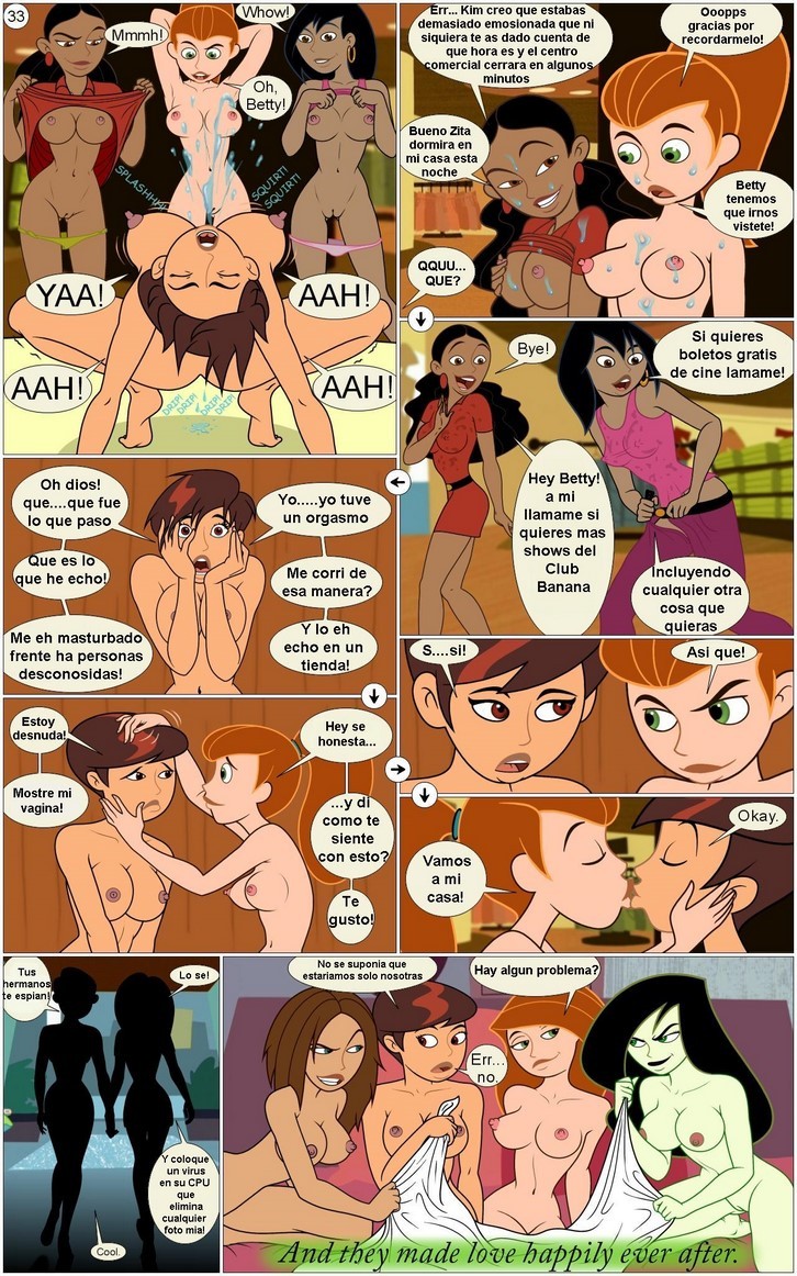 Kim Possible Como seducir una agente secreta Comic porno