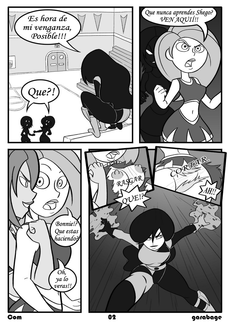 Kim Possi’buru - Futanari Comic porno