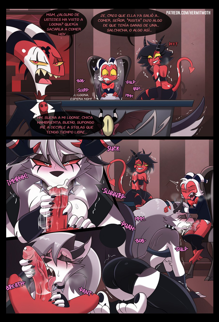 Loona X Moxxie Comic porno