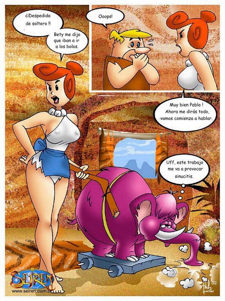 Los Picapiedra 1 Comic porno