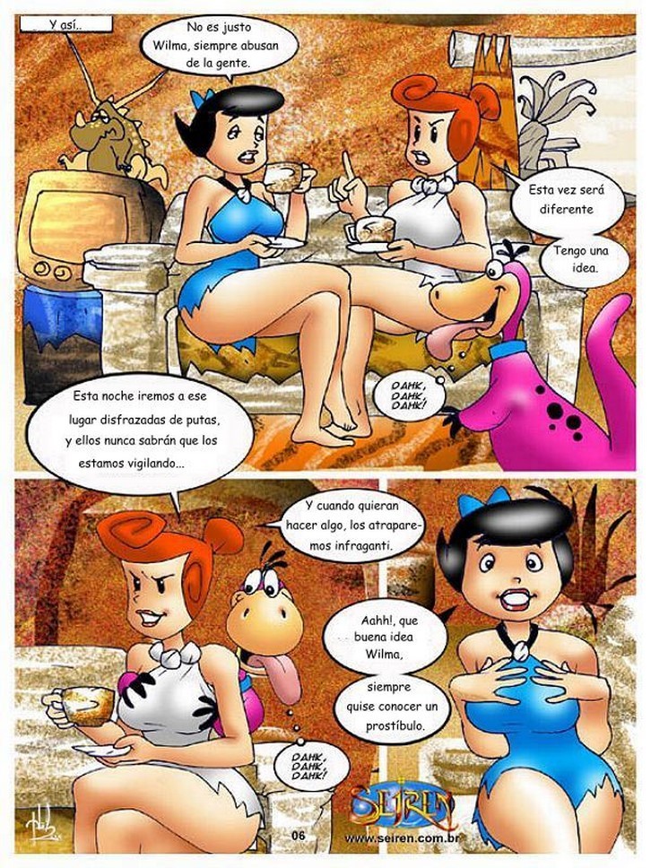 Los Picapiedra 1 Comic porno