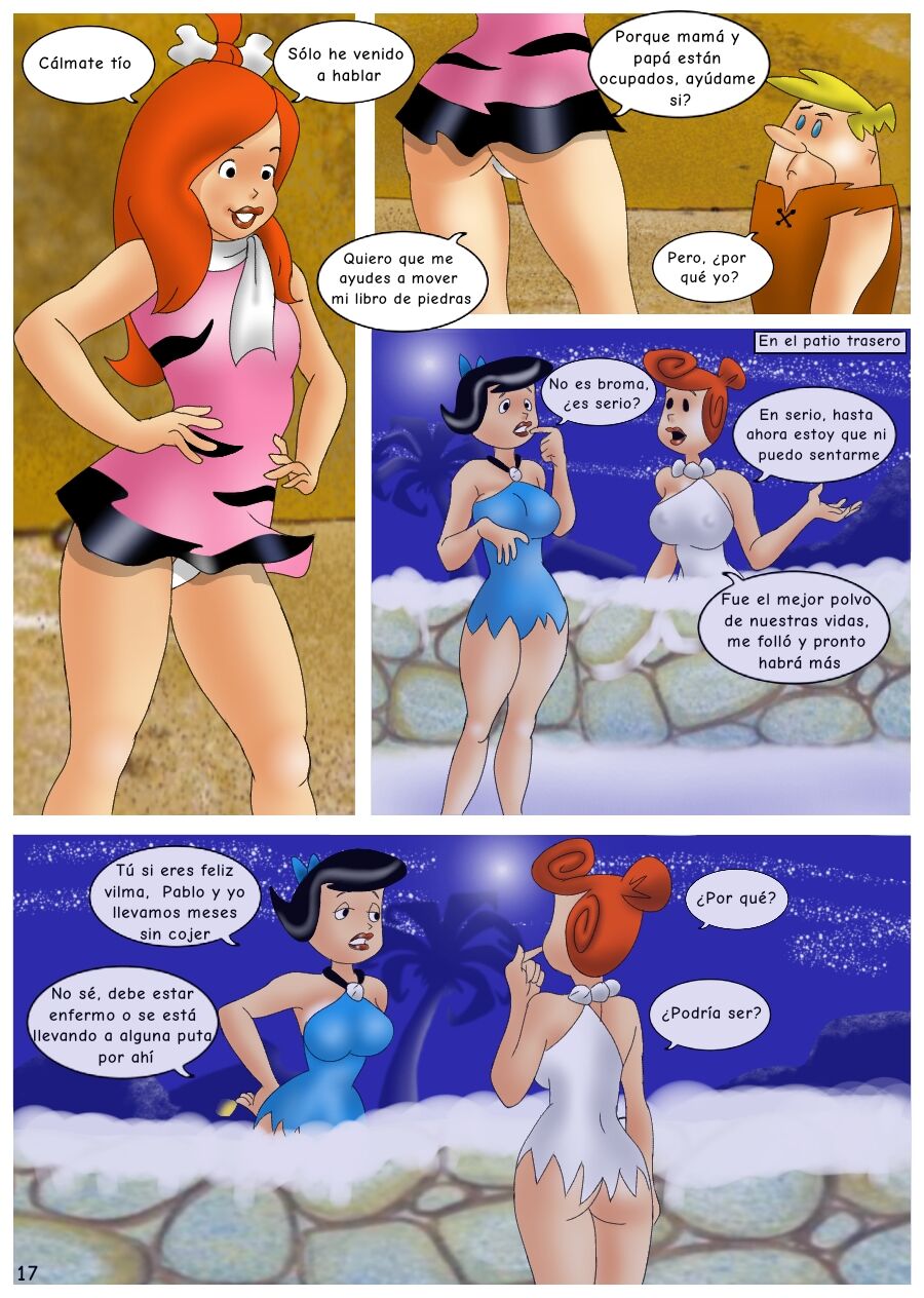 Los picapiedras 2 Comic porno