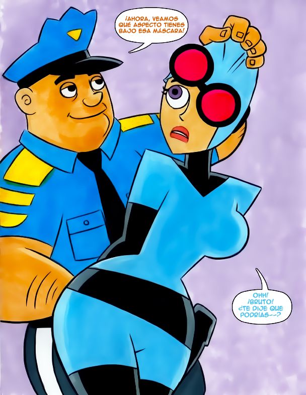 Maddie Fenton Busted! Comic porno