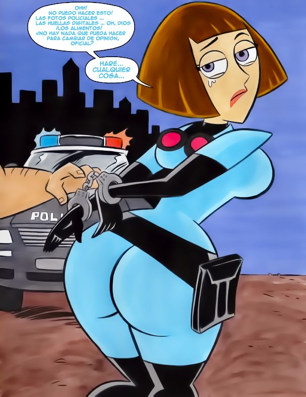 Maddie Fenton Busted! Comic porno