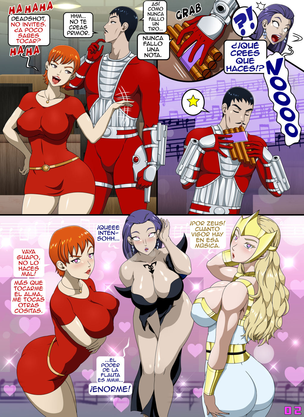 Magical Music Villains Comic porno