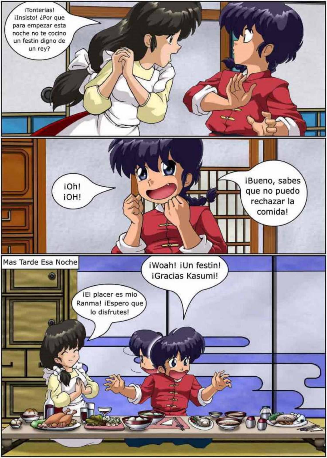 Ranma - Manteniendolo Limpio Comic porno