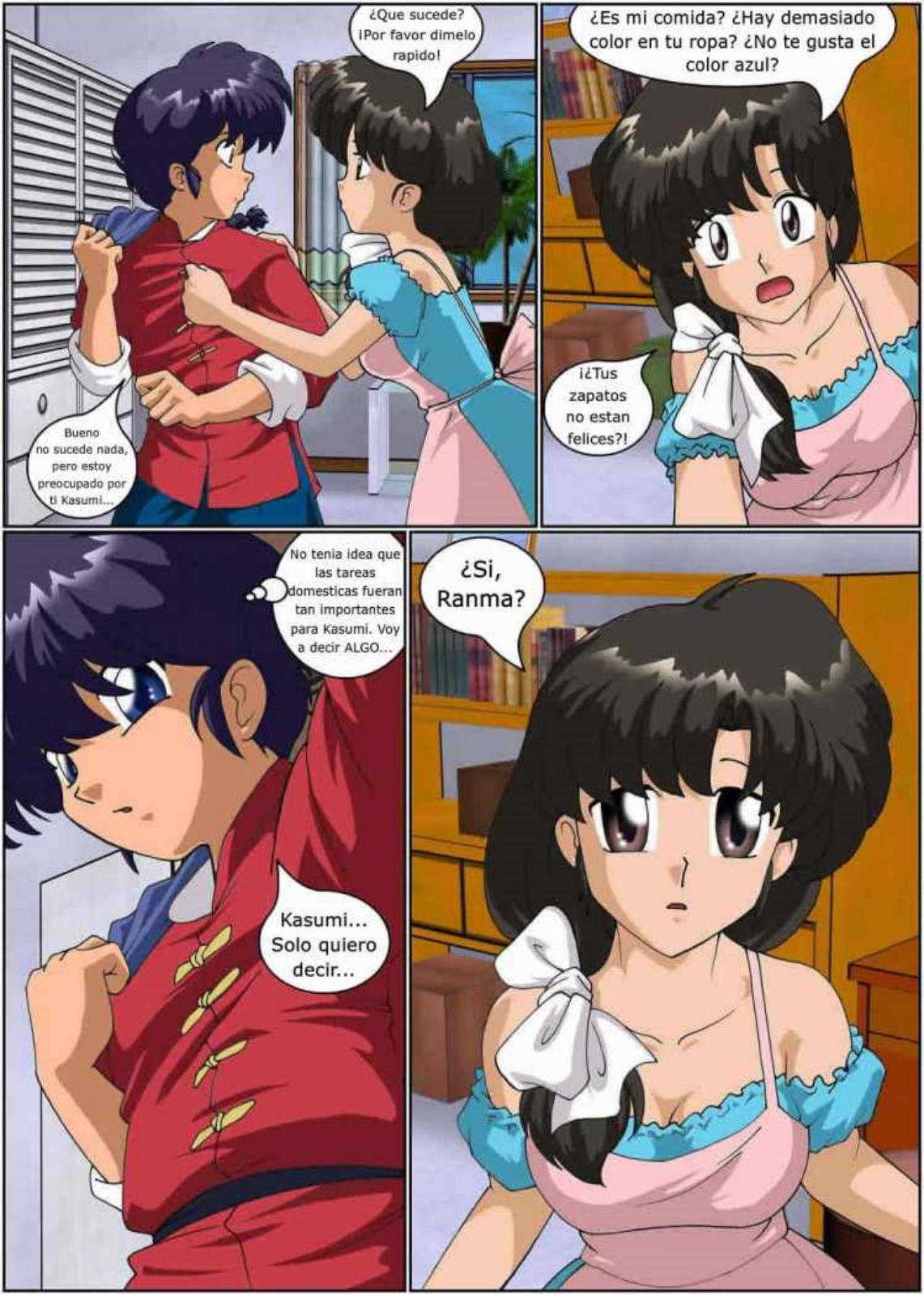Ranma - Manteniendolo Limpio Comic porno