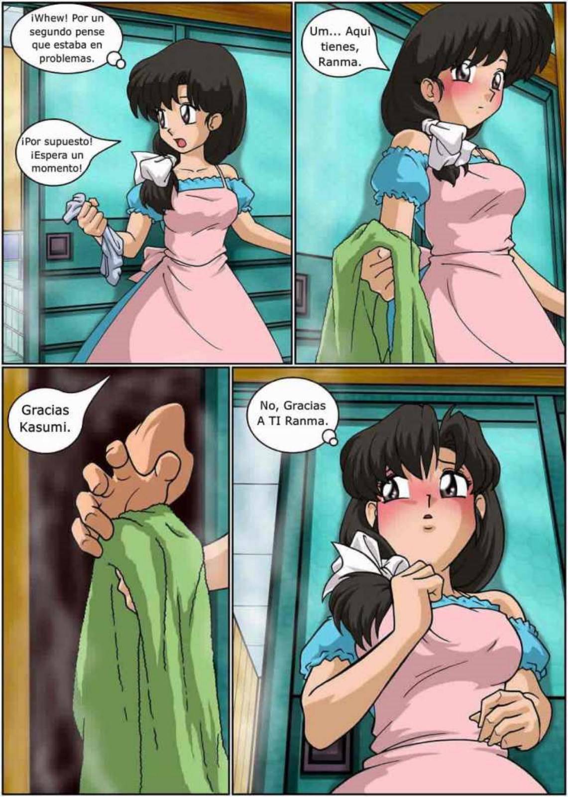 Ranma - Manteniendolo Limpio Comic porno