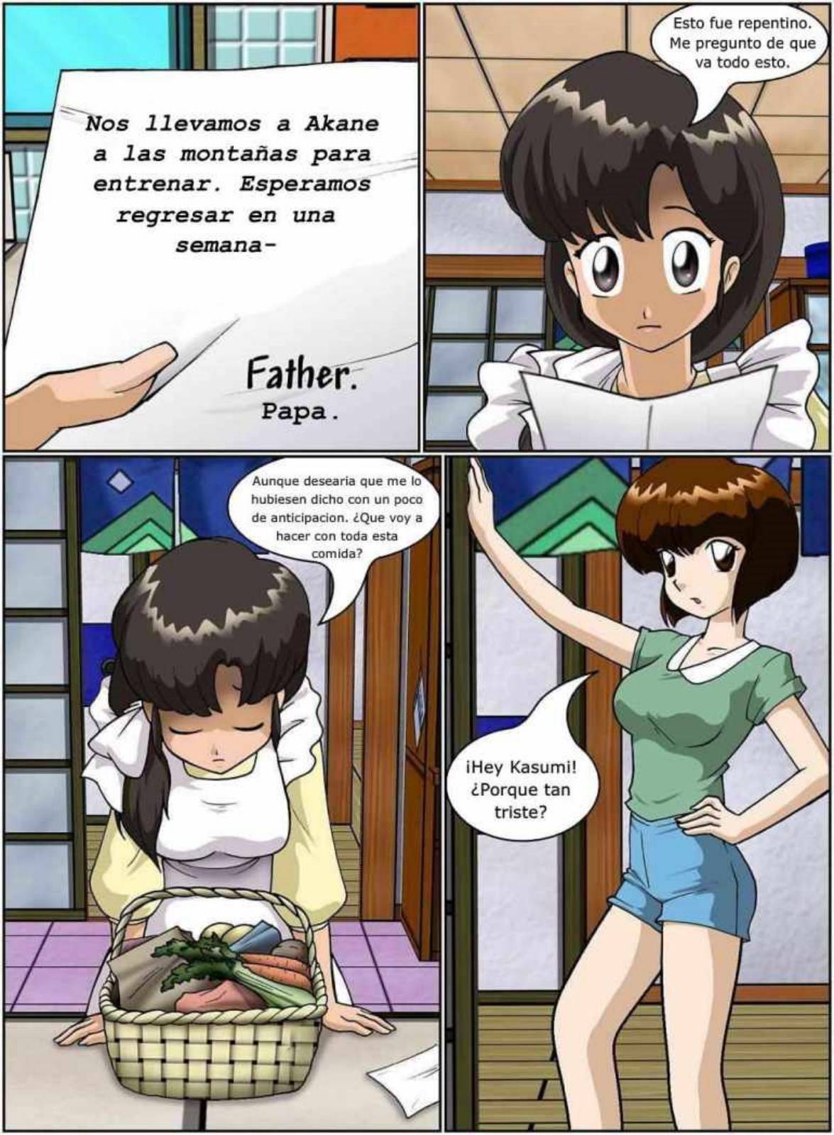 Ranma - Manteniendolo Limpio Comic porno