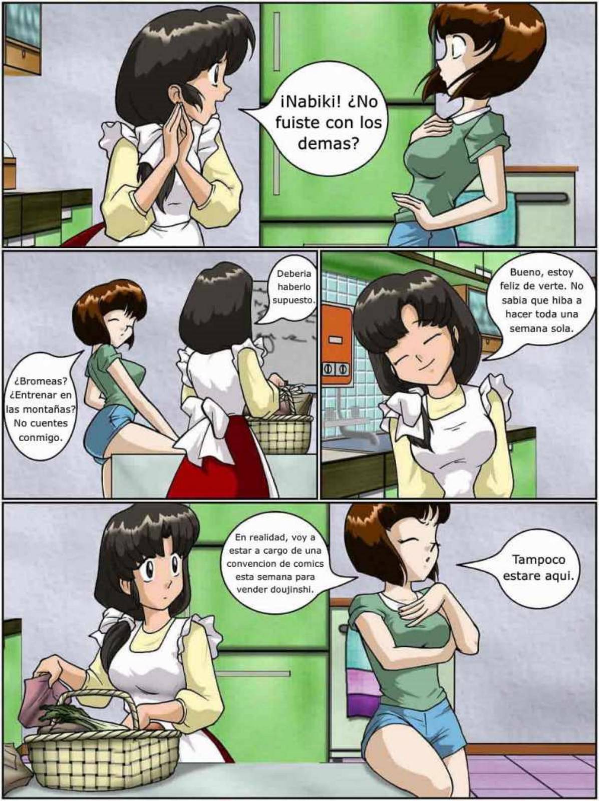 Ranma - Manteniendolo Limpio Comic porno