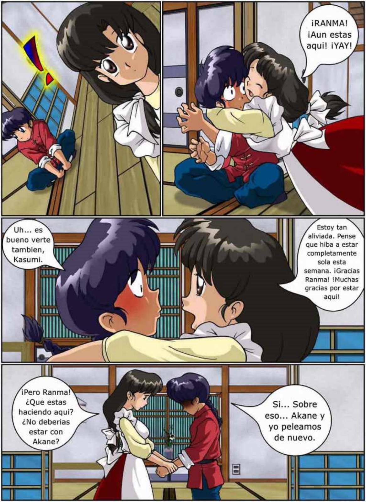 Ranma - Manteniendolo Limpio Comic porno