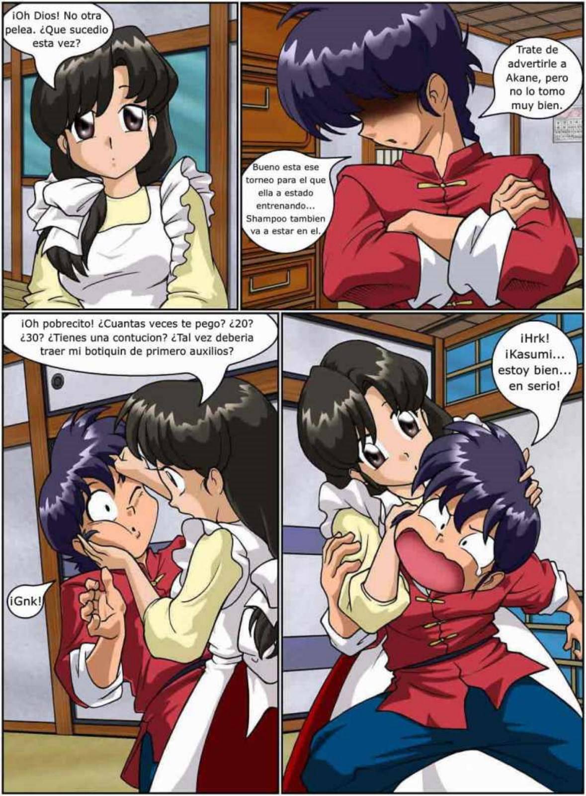 Ranma - Manteniendolo Limpio Comic porno