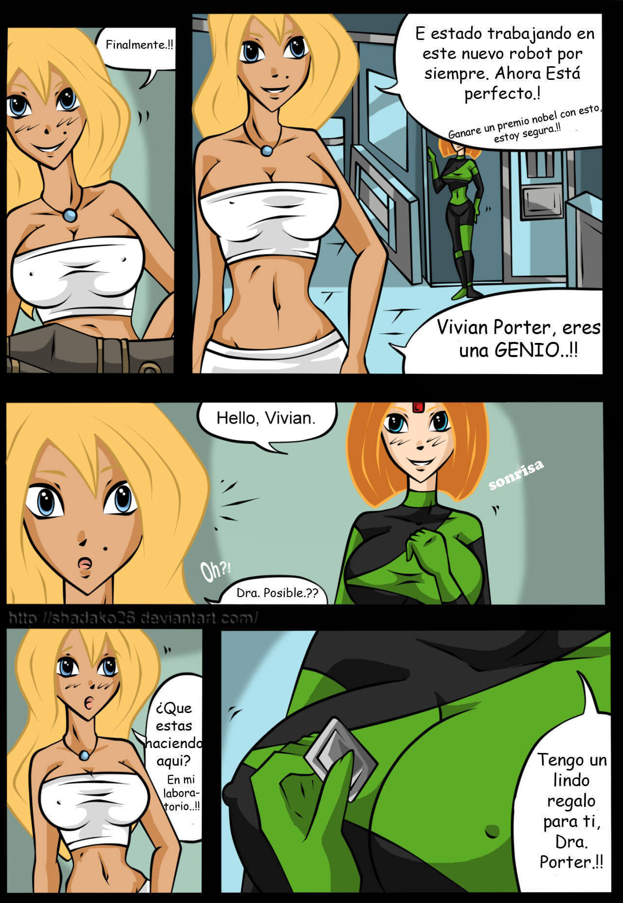 Mistress Shego Comic porno