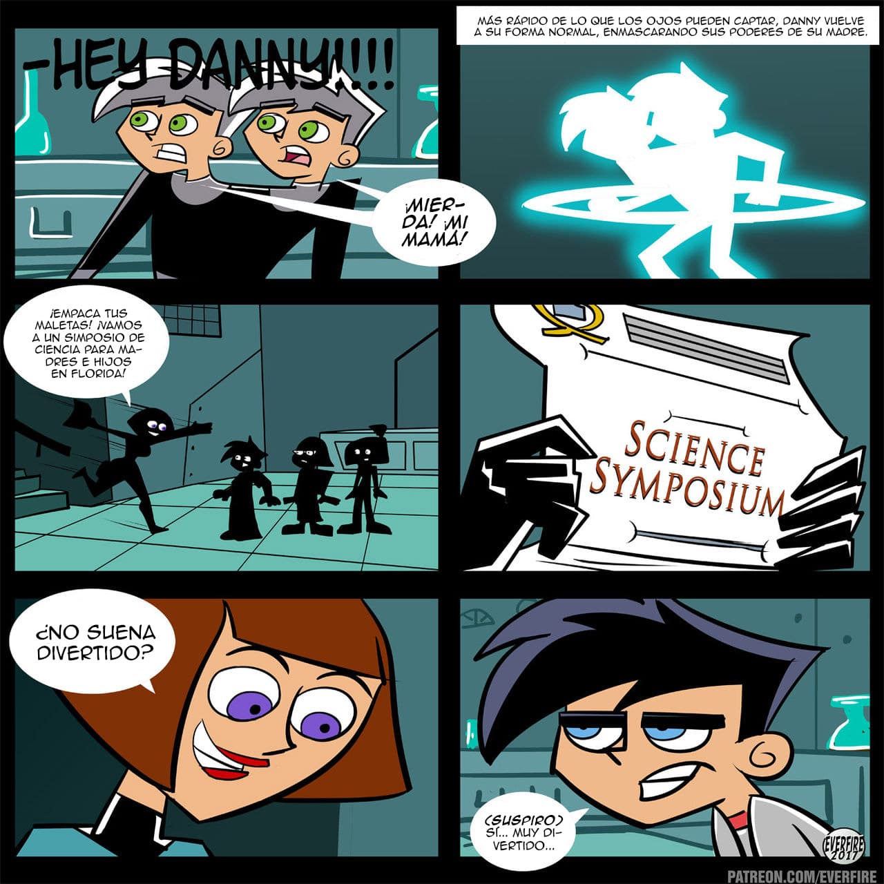 Mom´s Secret Affair with a Ghost! Comic porno