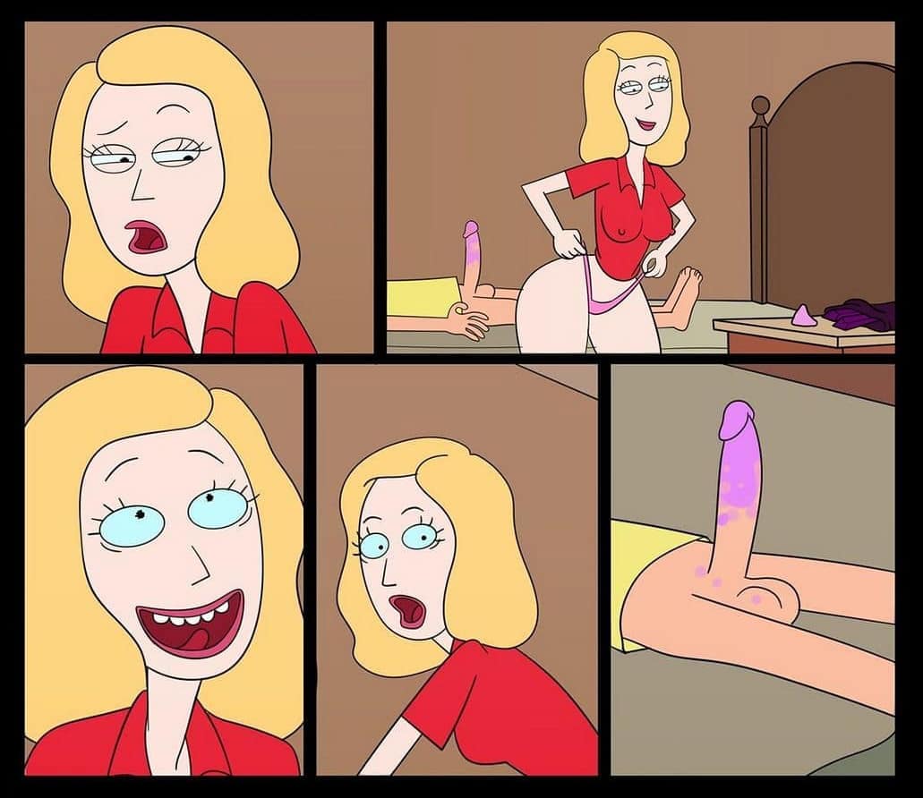 Morty x Beth - Rick and Morty Comic porno