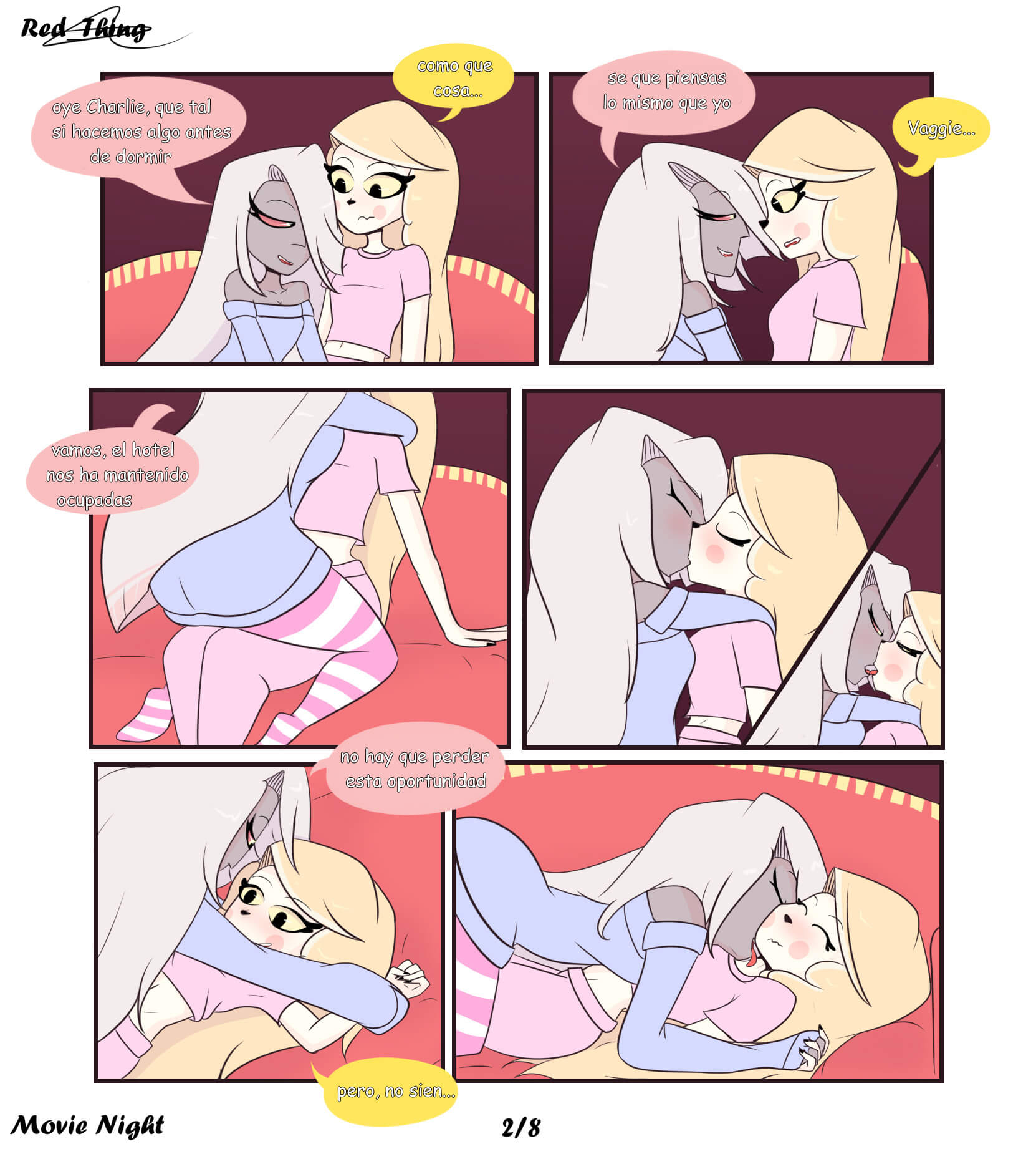 Movie Night Comic porno