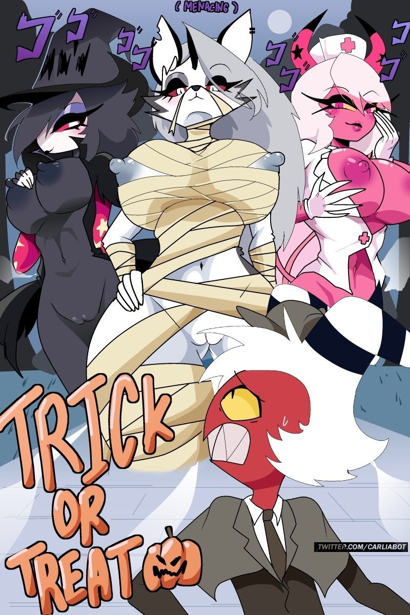 Moxxie’s Trick or Treat Comic porno