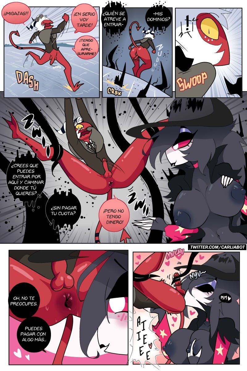 Moxxie’s Trick or Treat Comic porno